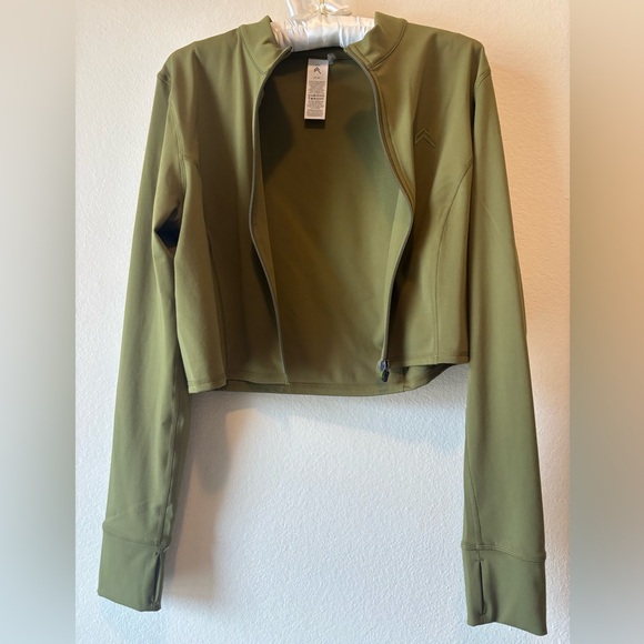 Oner Active Timeless Crop Jacket Olive Green - Picture 5 of 7